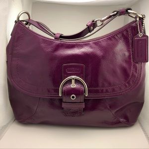 Coach SOHO patent leather shoulder bag